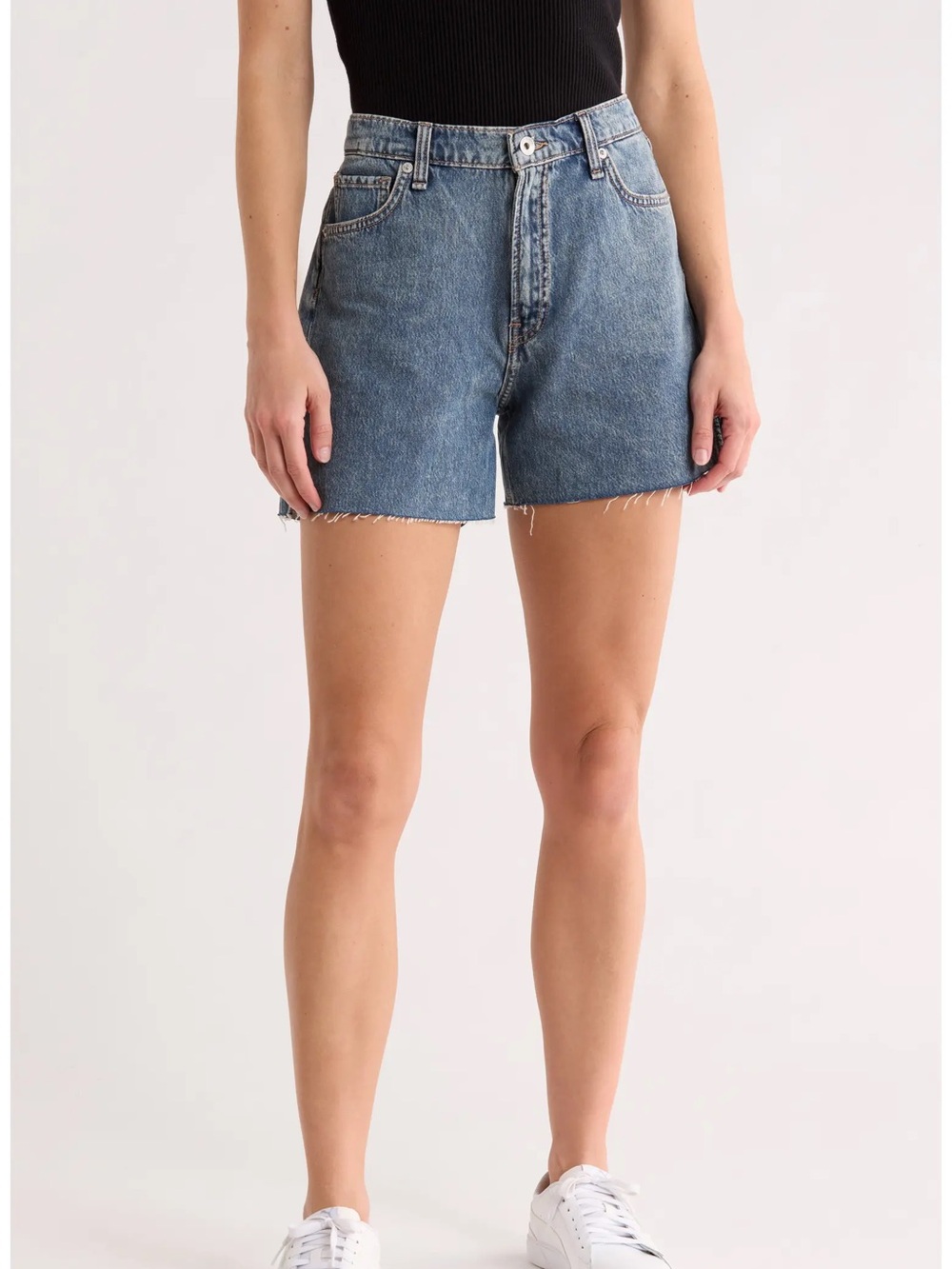 Rag & Bone Retro Denim Cutoff Shorts - Picture 2 of 8